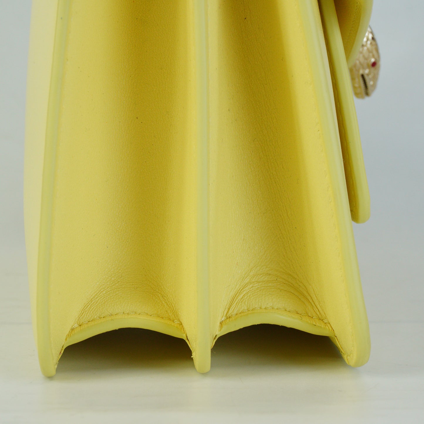 Bulgari Serpenti Forever Shoulder Bag Small Yellow GHW