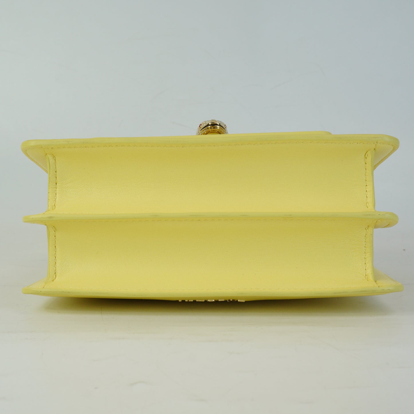 Bulgari Serpenti Forever Shoulder Bag Small Yellow GHW