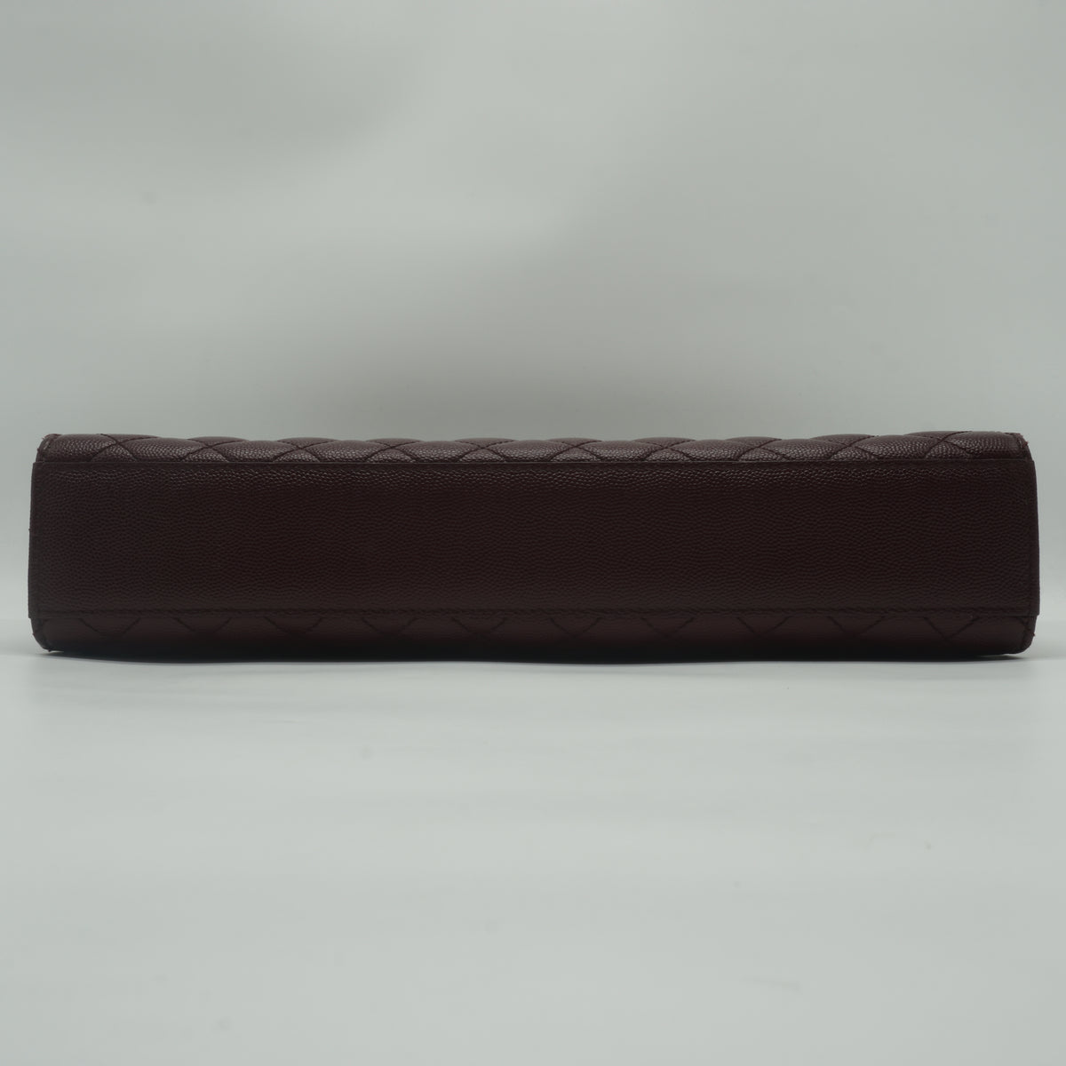 YSL	Envelope Burgundy Medium GHW