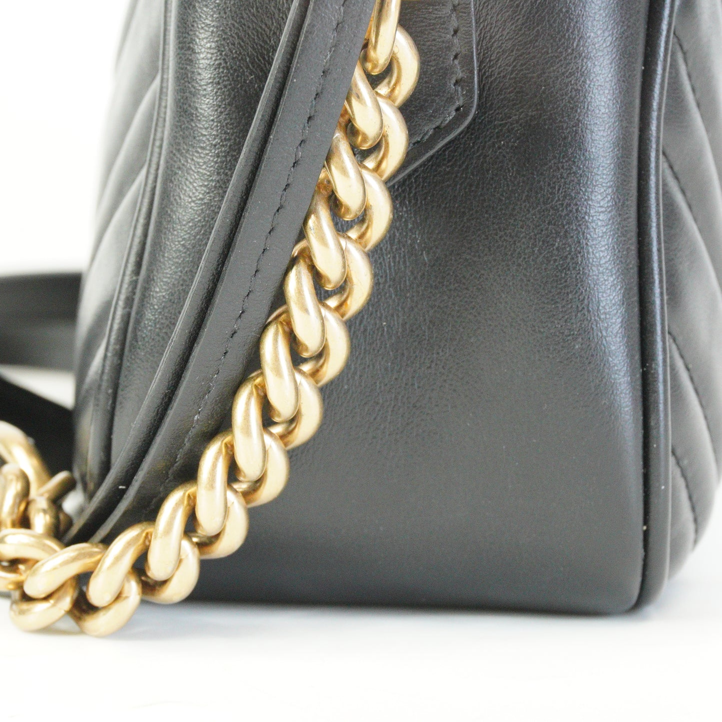 Gucci  GG Marmont Small Camera Bag Black GHW