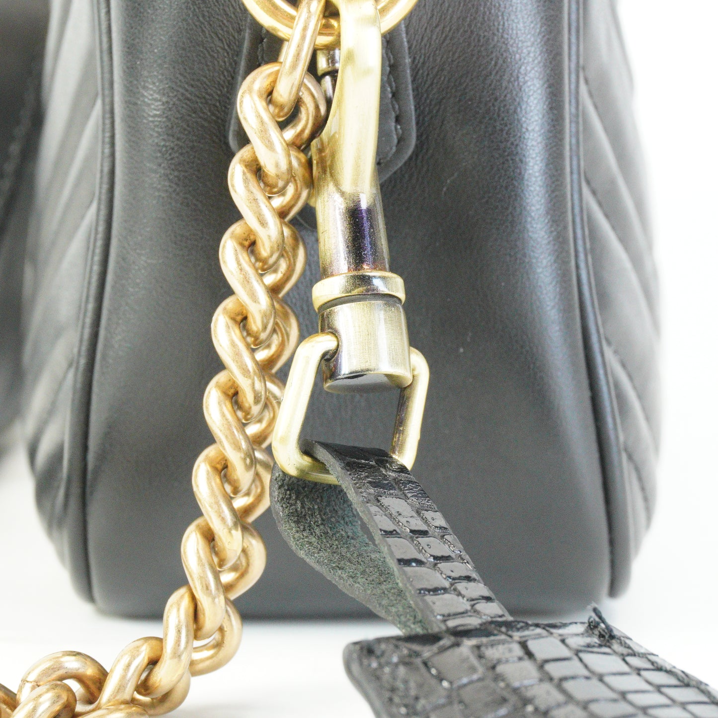 Gucci  GG Marmont Small Camera Bag Black GHW