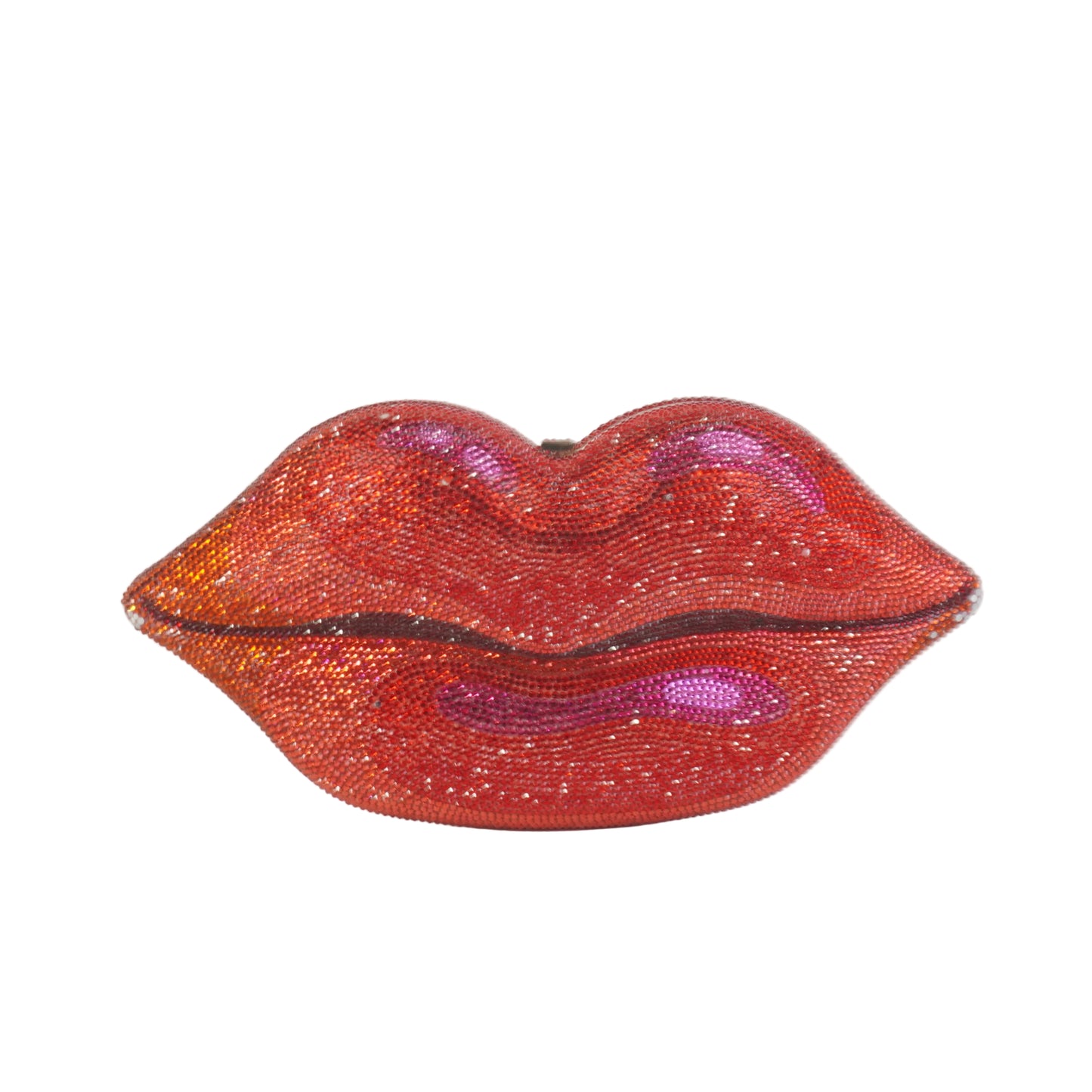 Judith Lieber	Hot Lips Crystal Clutch