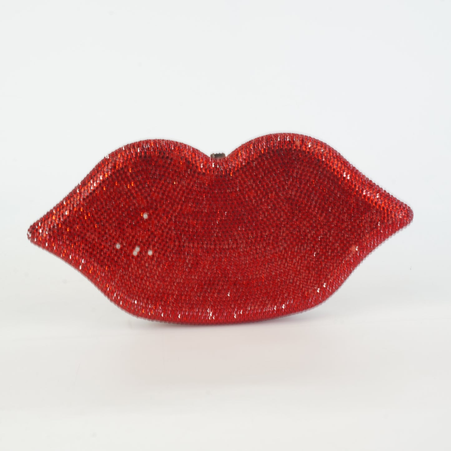 Judith Lieber	Hot Lips Crystal Clutch