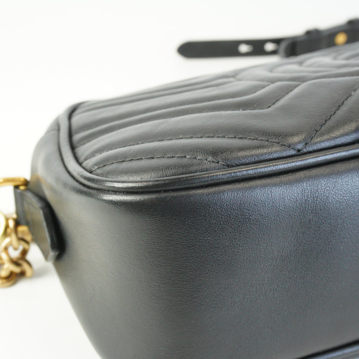 Gucci  GG Marmont Small Camera Bag Black GHW