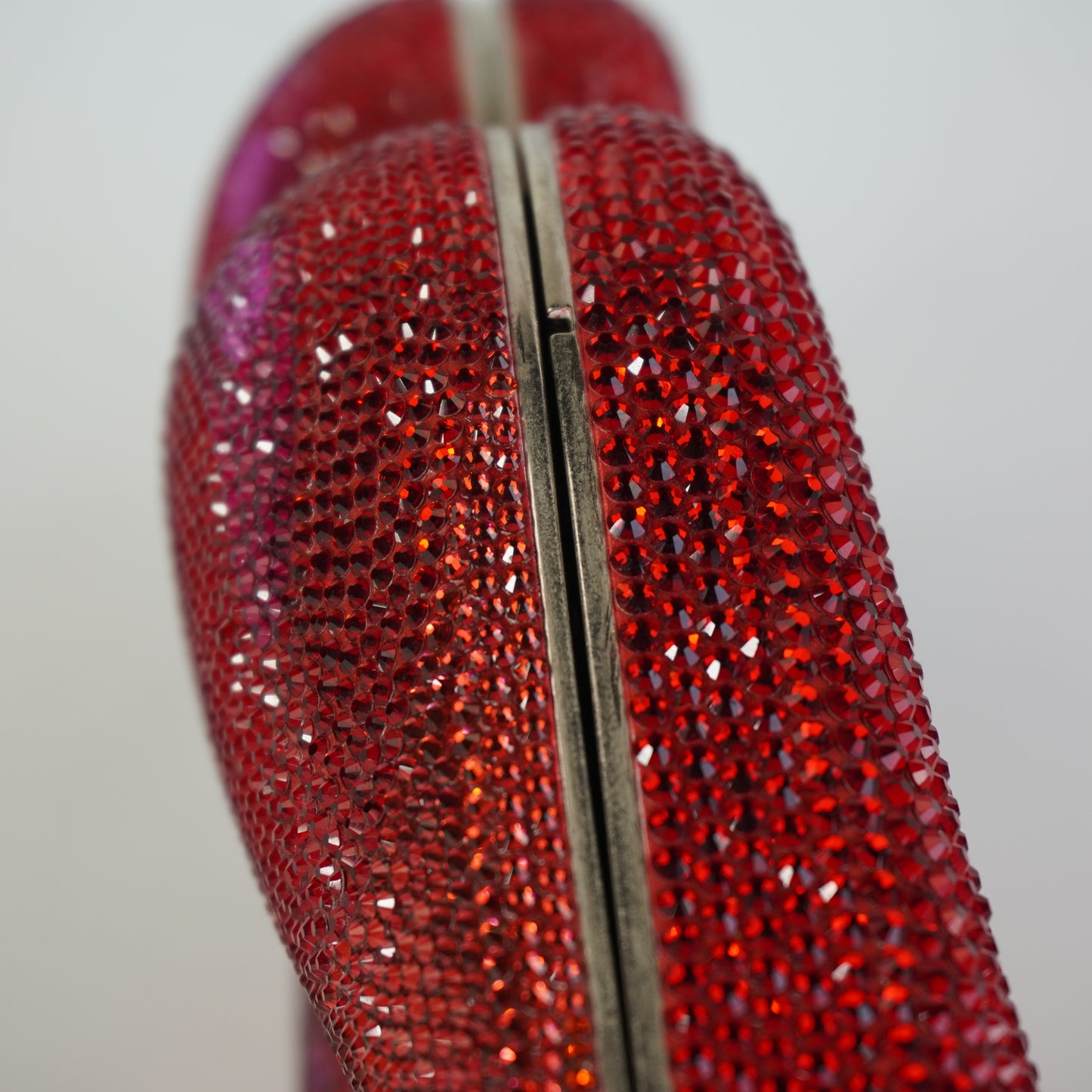 Judith Lieber	Hot Lips Crystal Clutch