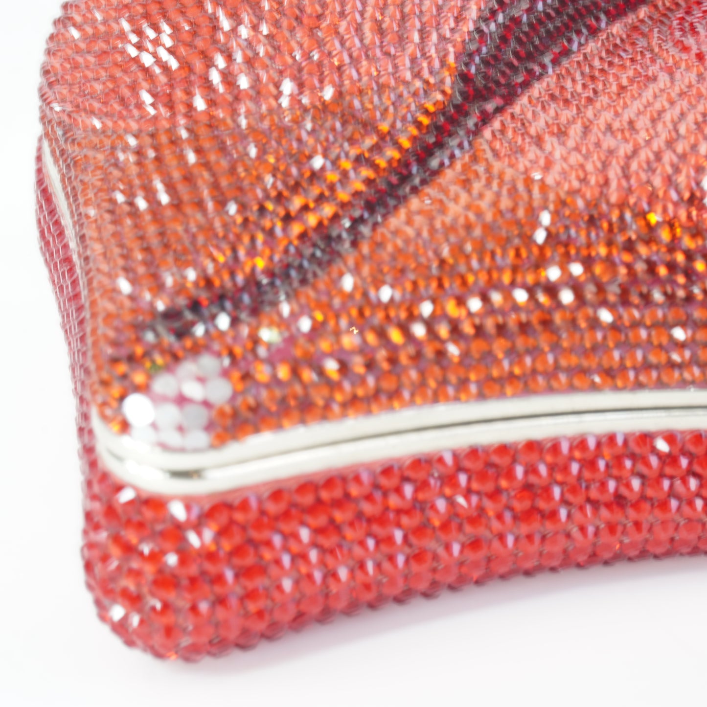 Judith Lieber	Hot Lips Crystal Clutch
