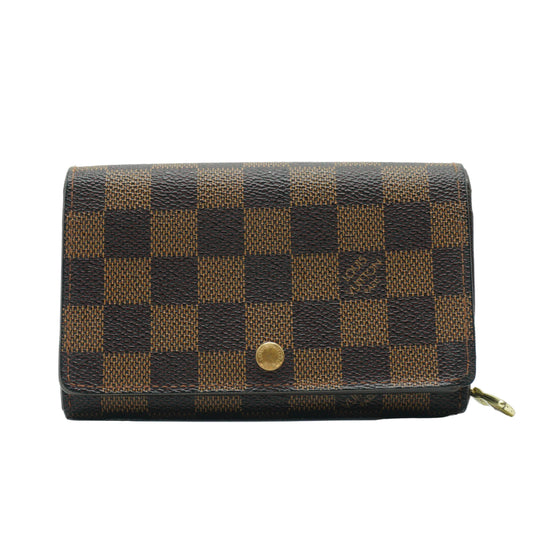 Louis Vuitton	Porte Monnaie Tresor DE Wallet GHW