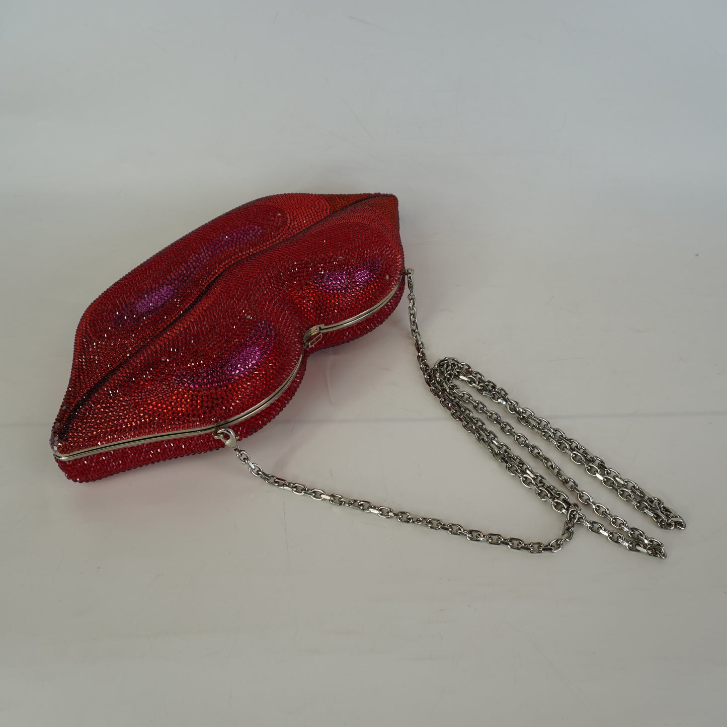 Judith Lieber	Hot Lips Crystal Clutch