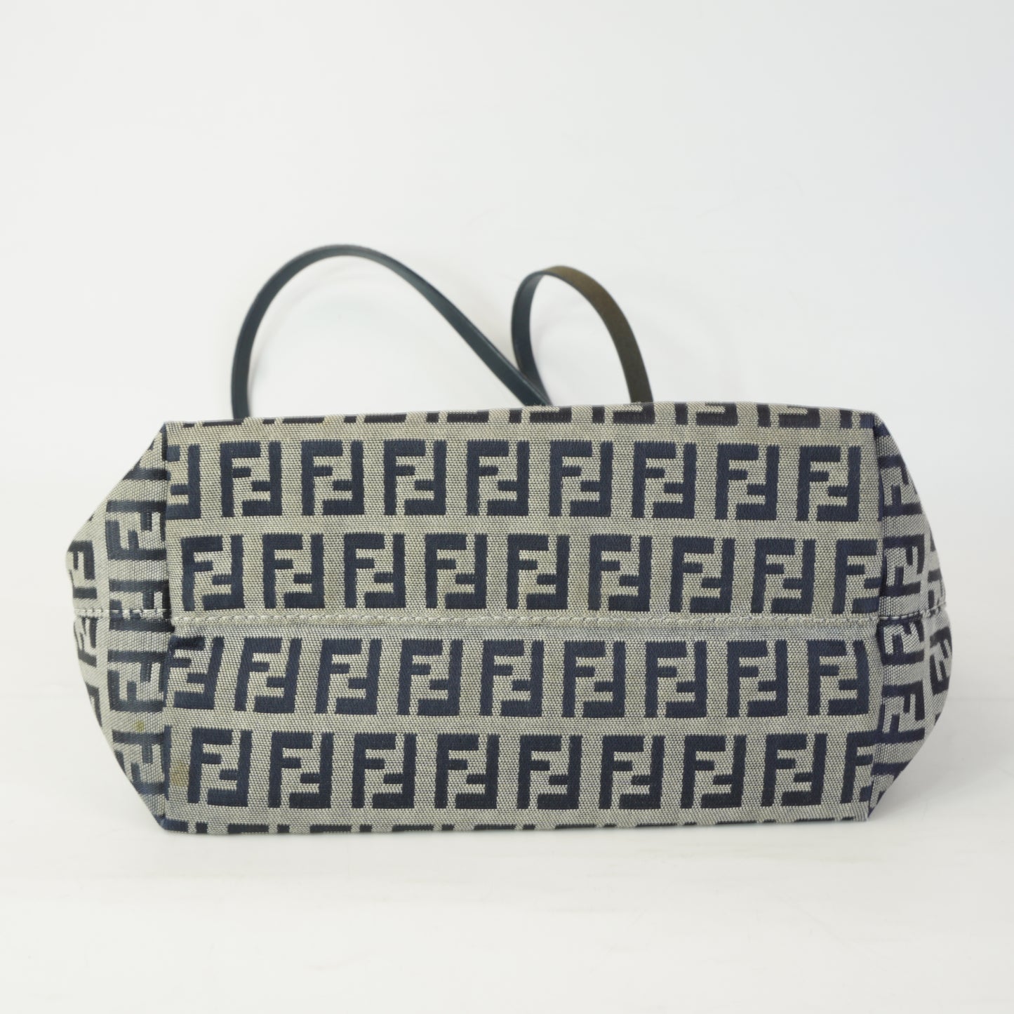 Fendi Zucchino Monogram Shopper Tote Small