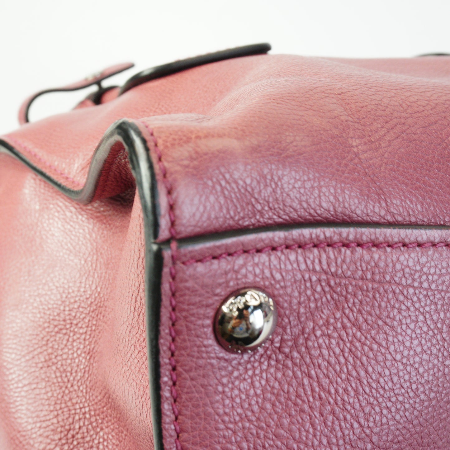 Prada	Twin Pocket Tote Large Pink Rose SHW