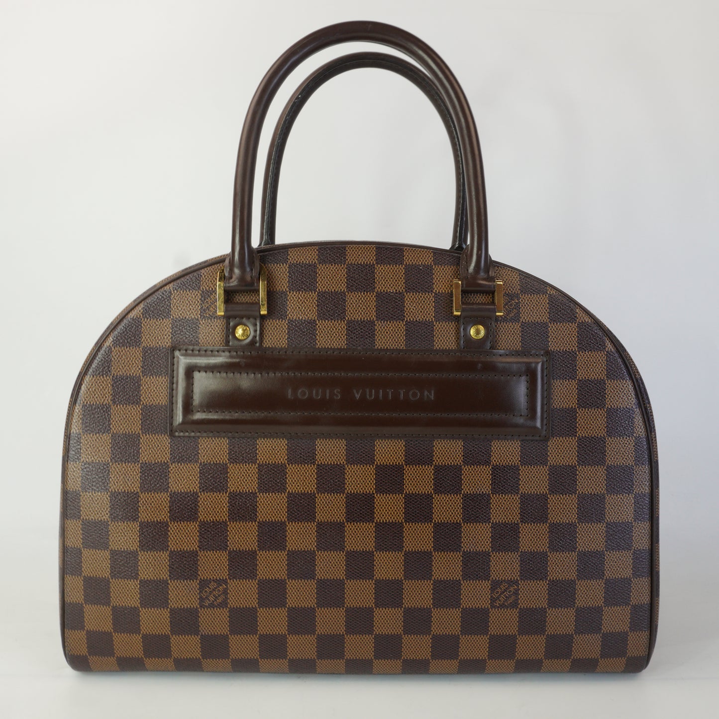 Louis Vuitton	Damier Ebene Nolita Handbag