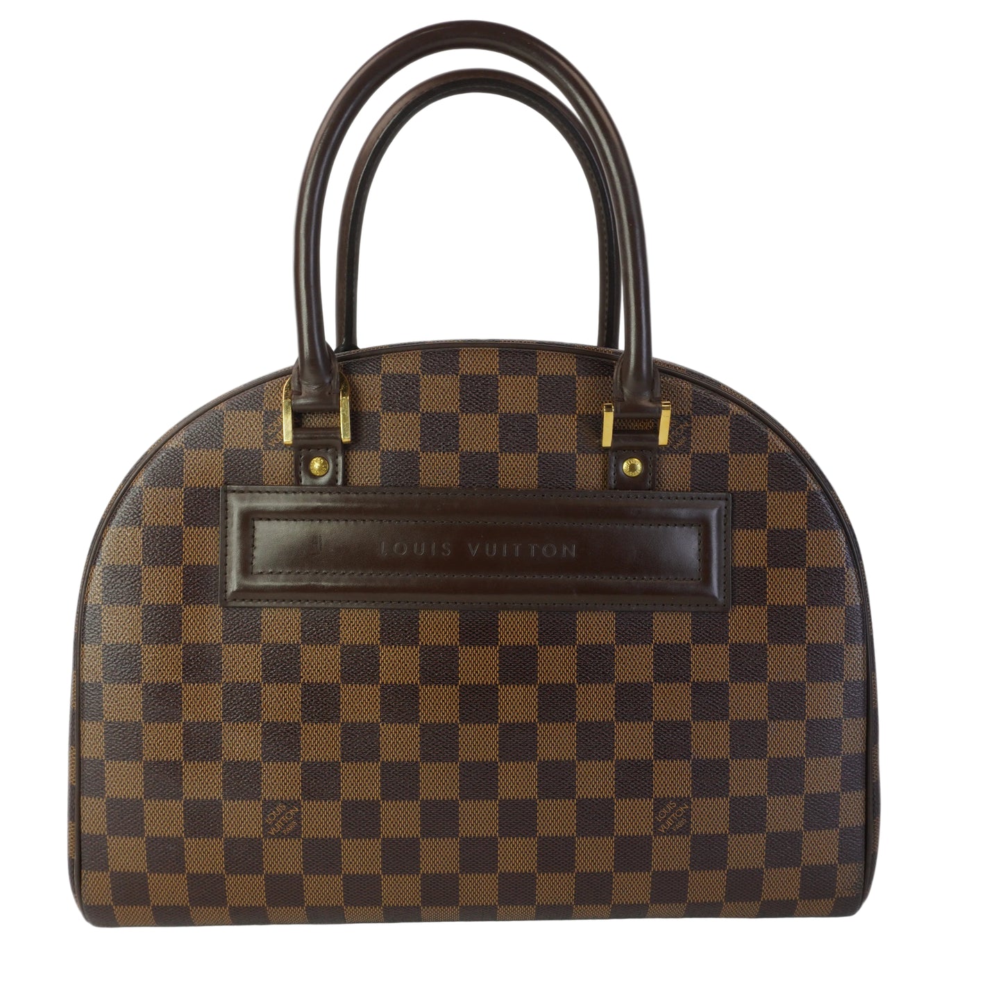 Louis Vuitton	Damier Ebene Nolita Handbag