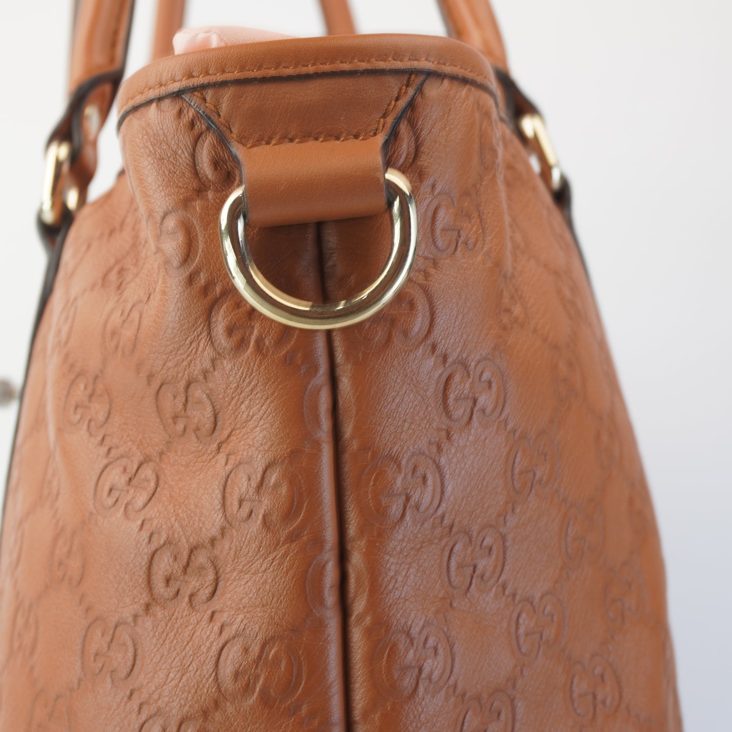 Gucci Joy Tote Rust Orange