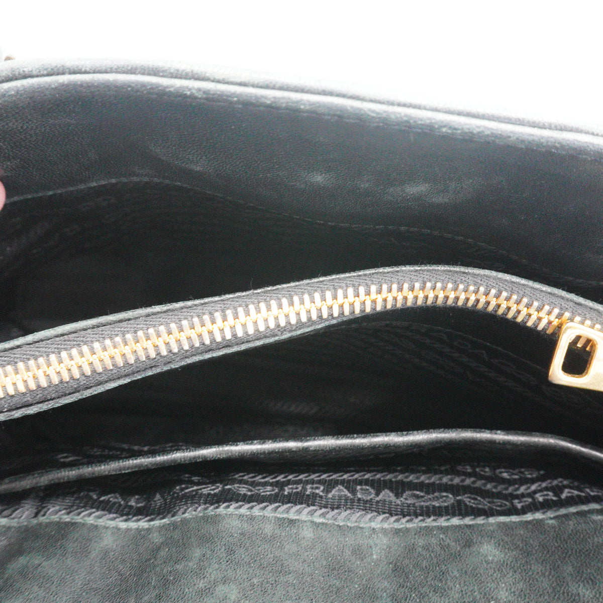 Prada	Tessuto Nylon Gaufre Medium Tote Black GHW