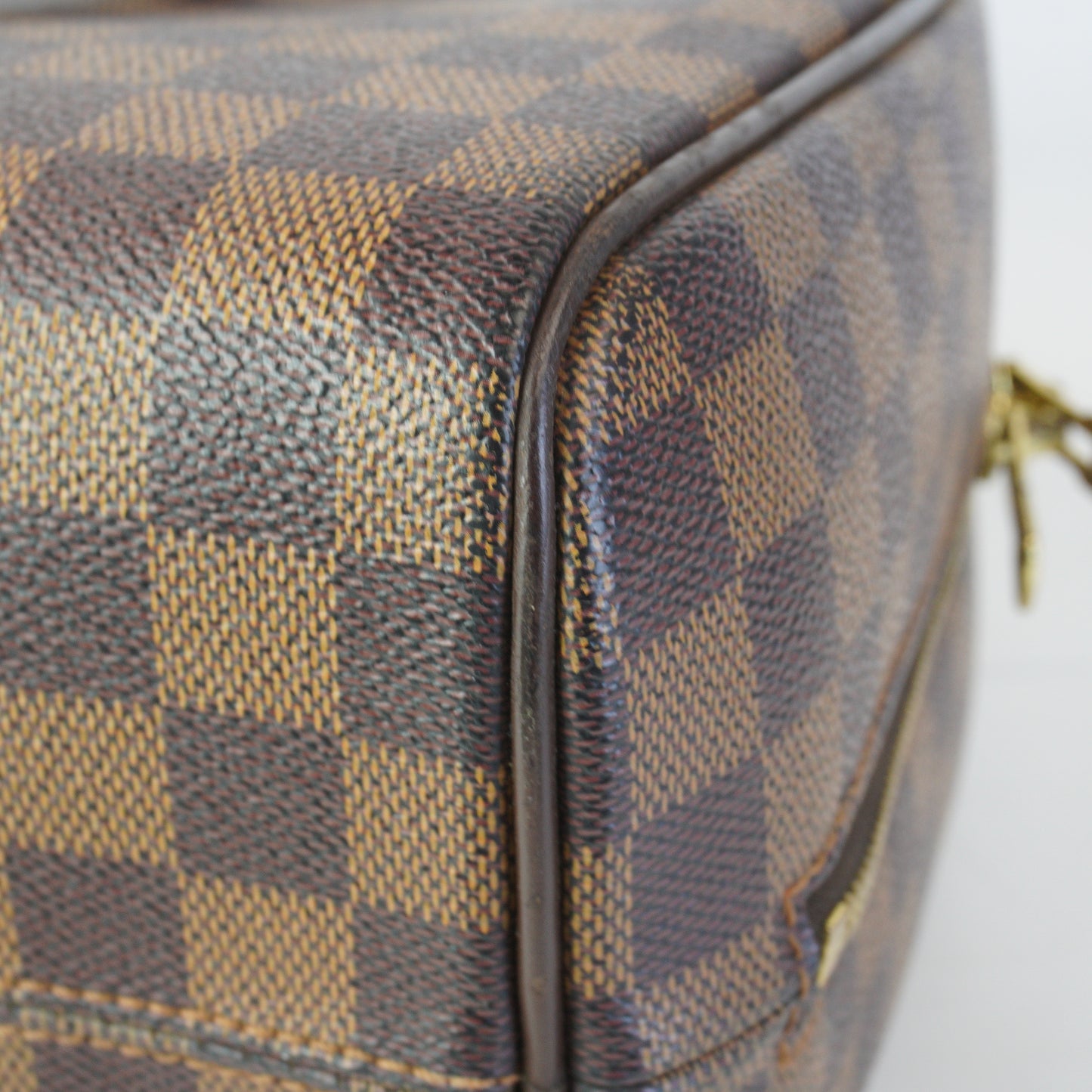 Louis Vuitton	Damier Ebene Nolita Handbag