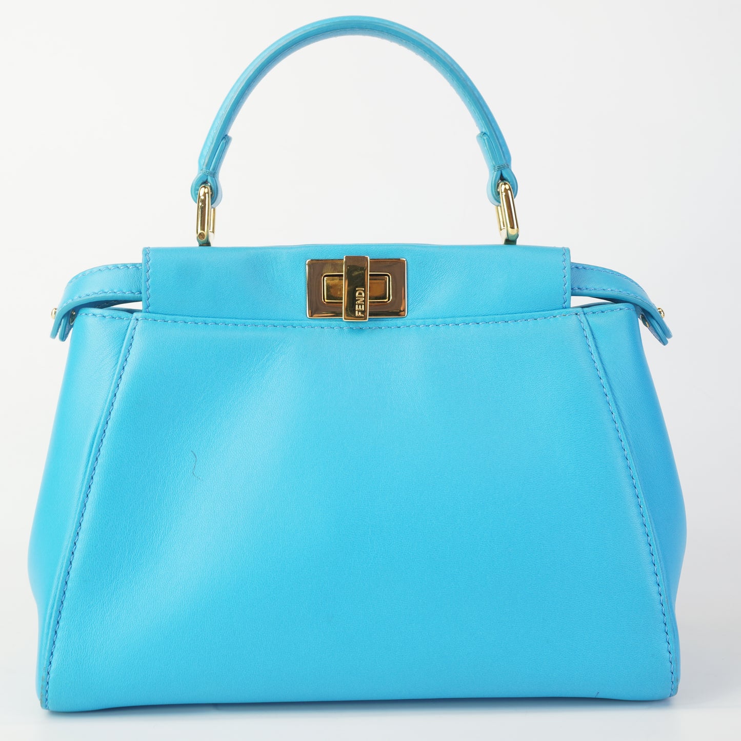 Fendi Peekaboo Mini Sky Blue