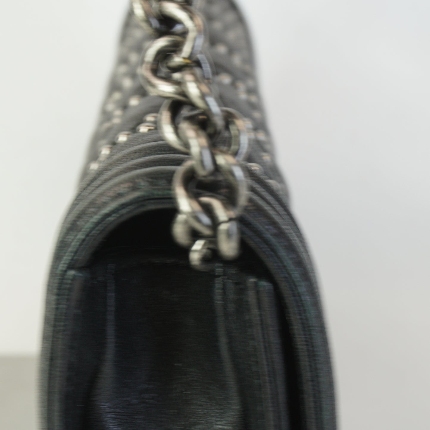 Chanel	East West Leboy Studded Black MHW
