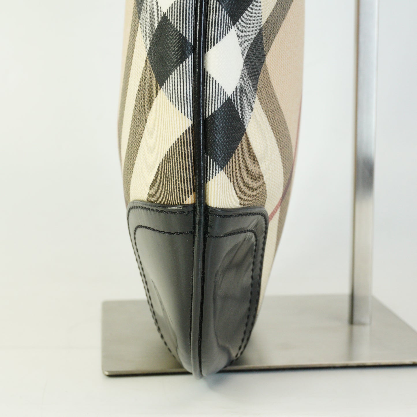 Burberry	Supernova Check Dryden Crossbody Medium Black Trims SHW