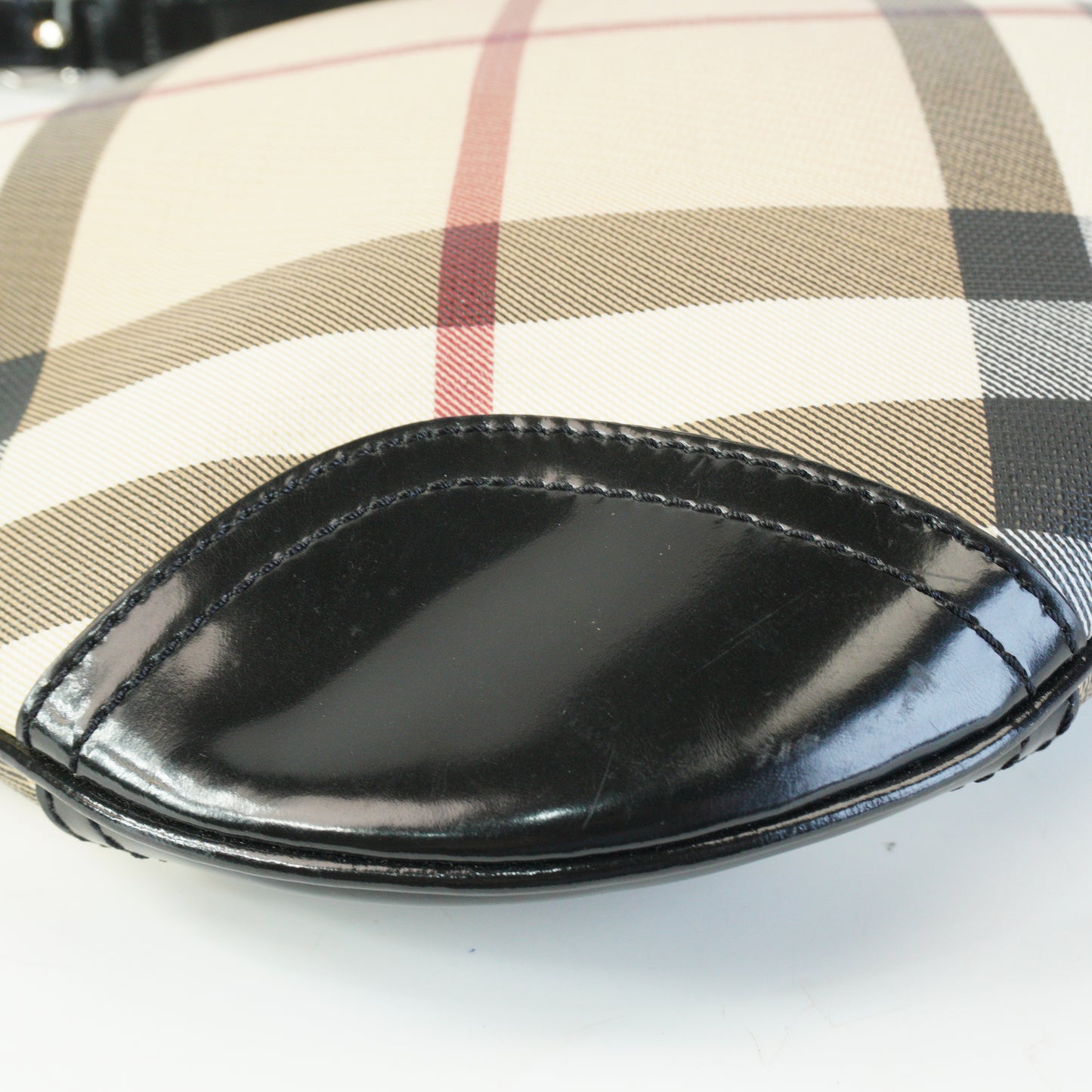 Burberry	Supernova Check Dryden Crossbody Medium Black Trims SHW