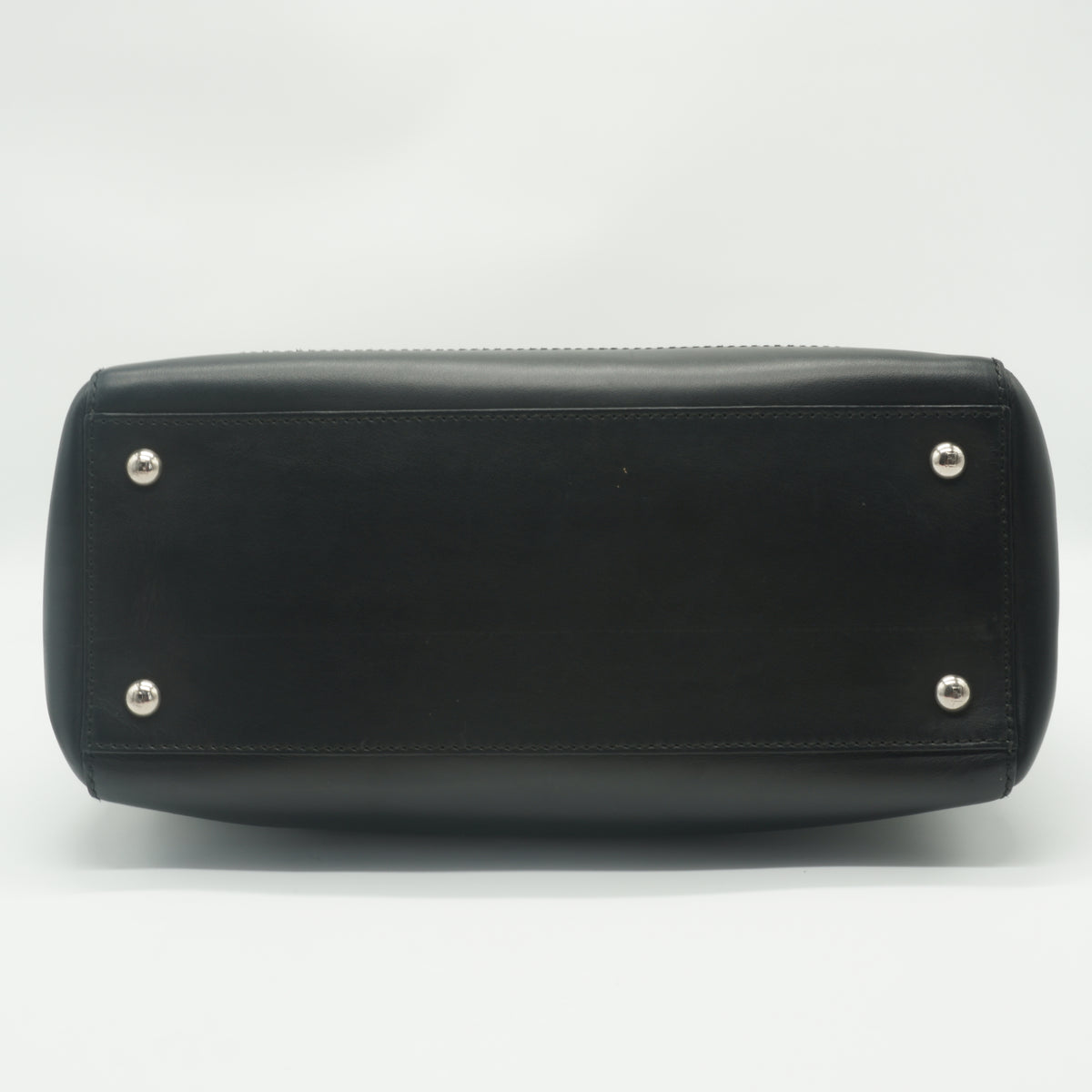 Fendi	Dotcom Satchel Bag Black Medium SHW