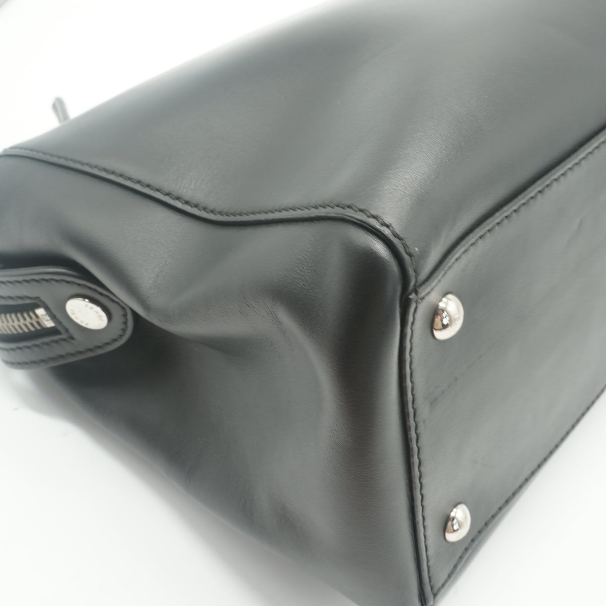 Fendi	Dotcom Satchel Bag Black Medium SHW