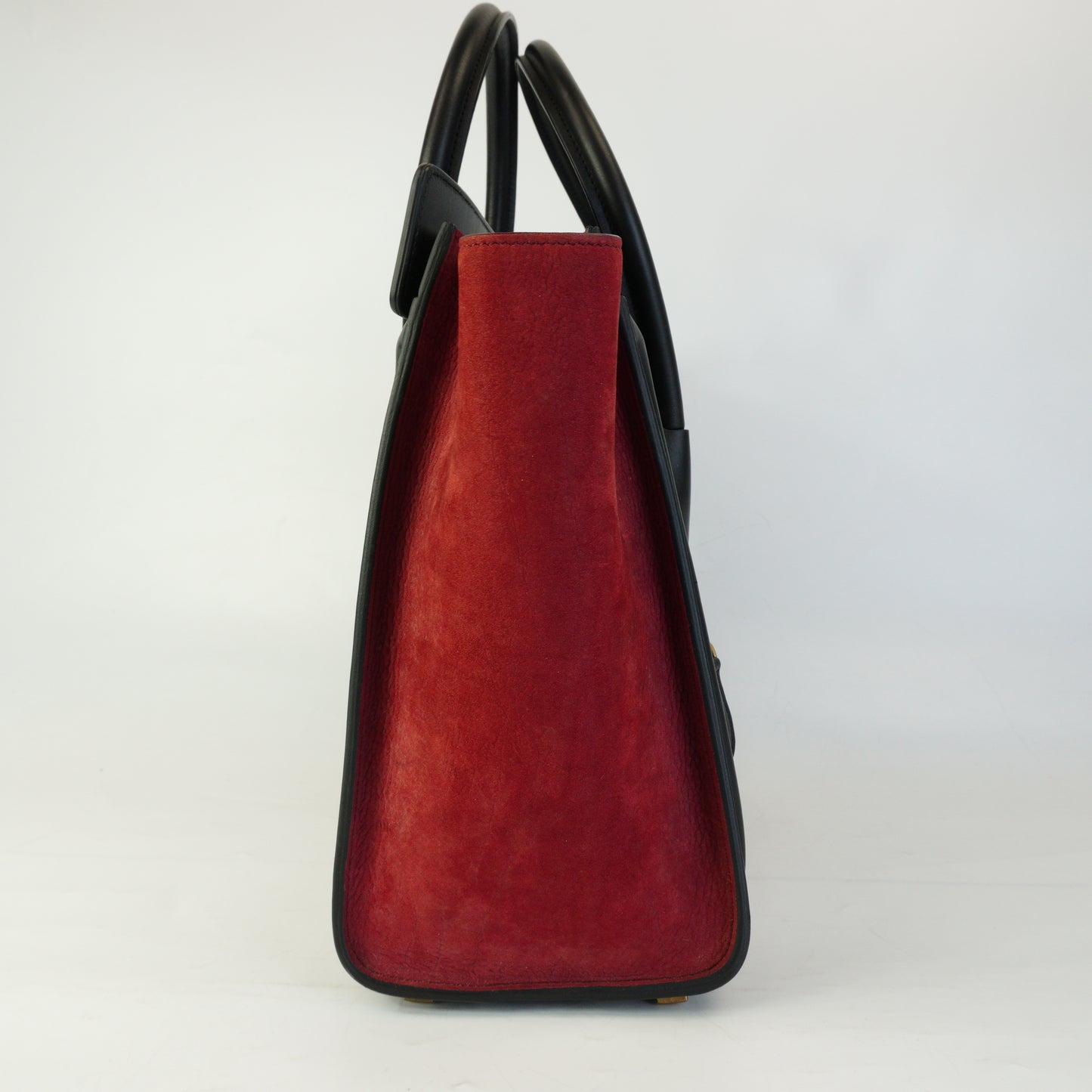 Celine Tricolor Micro Luggage Tote Medium GHW