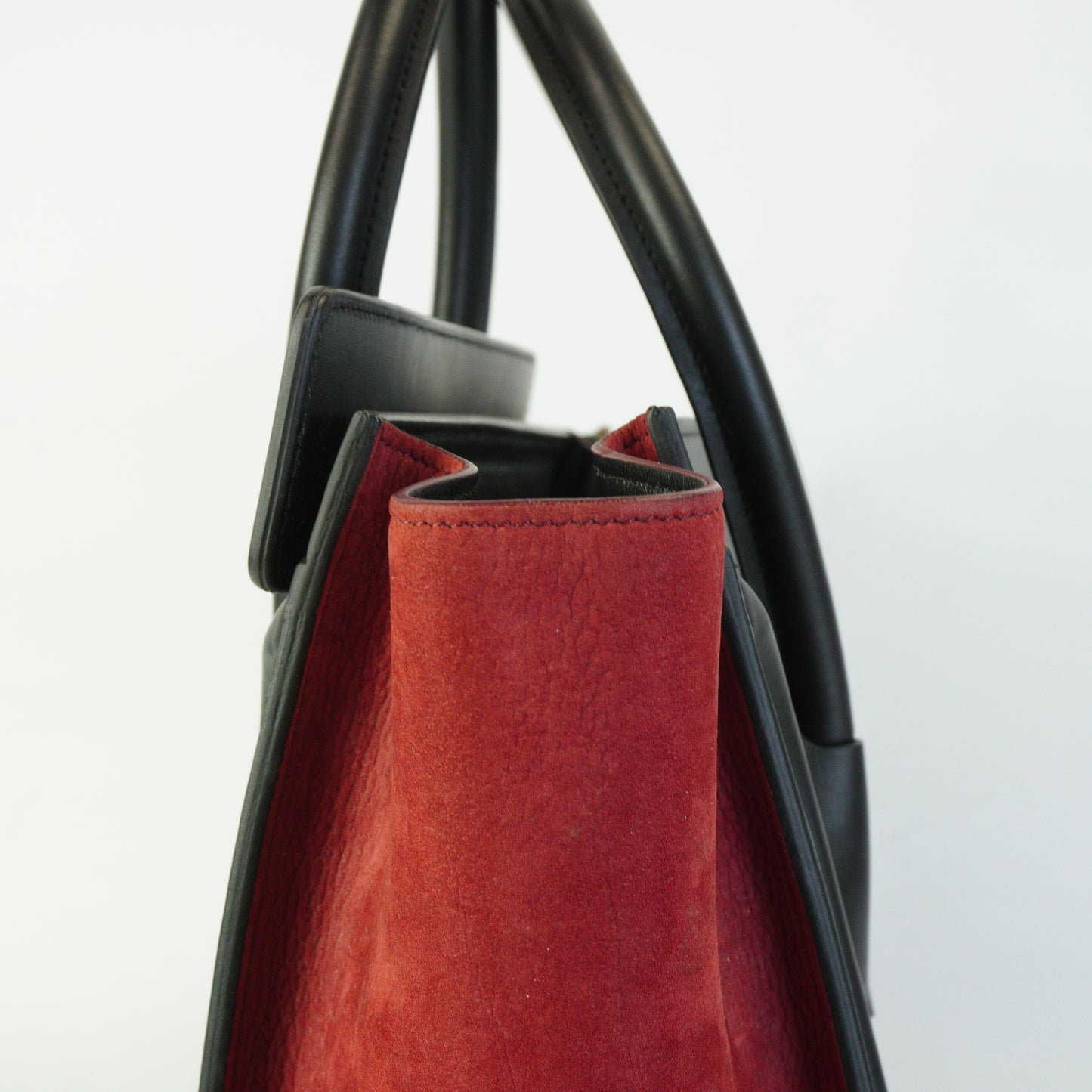 Celine Tricolor Micro Luggage Tote Medium GHW