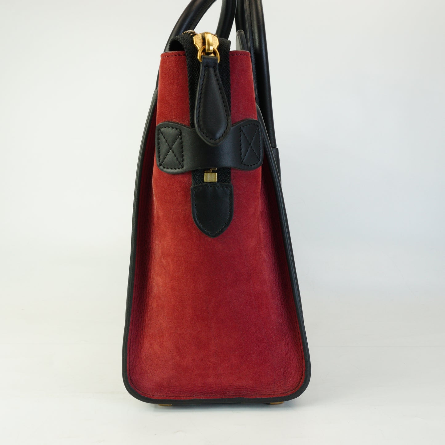 Celine Tricolor Micro Luggage Tote Medium GHW