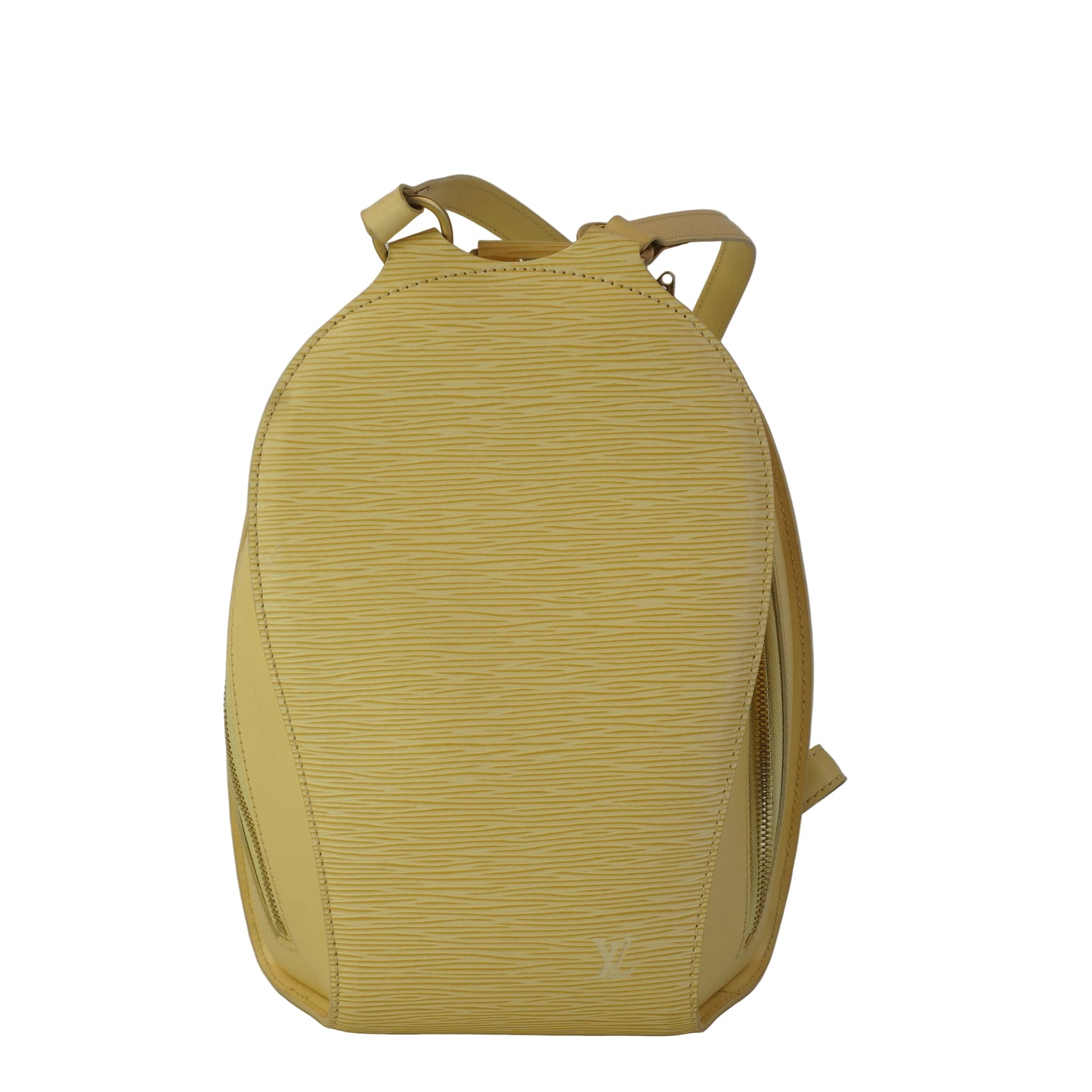 Louis Vuitton	Epi Leather Mabillon Backpack Yellow