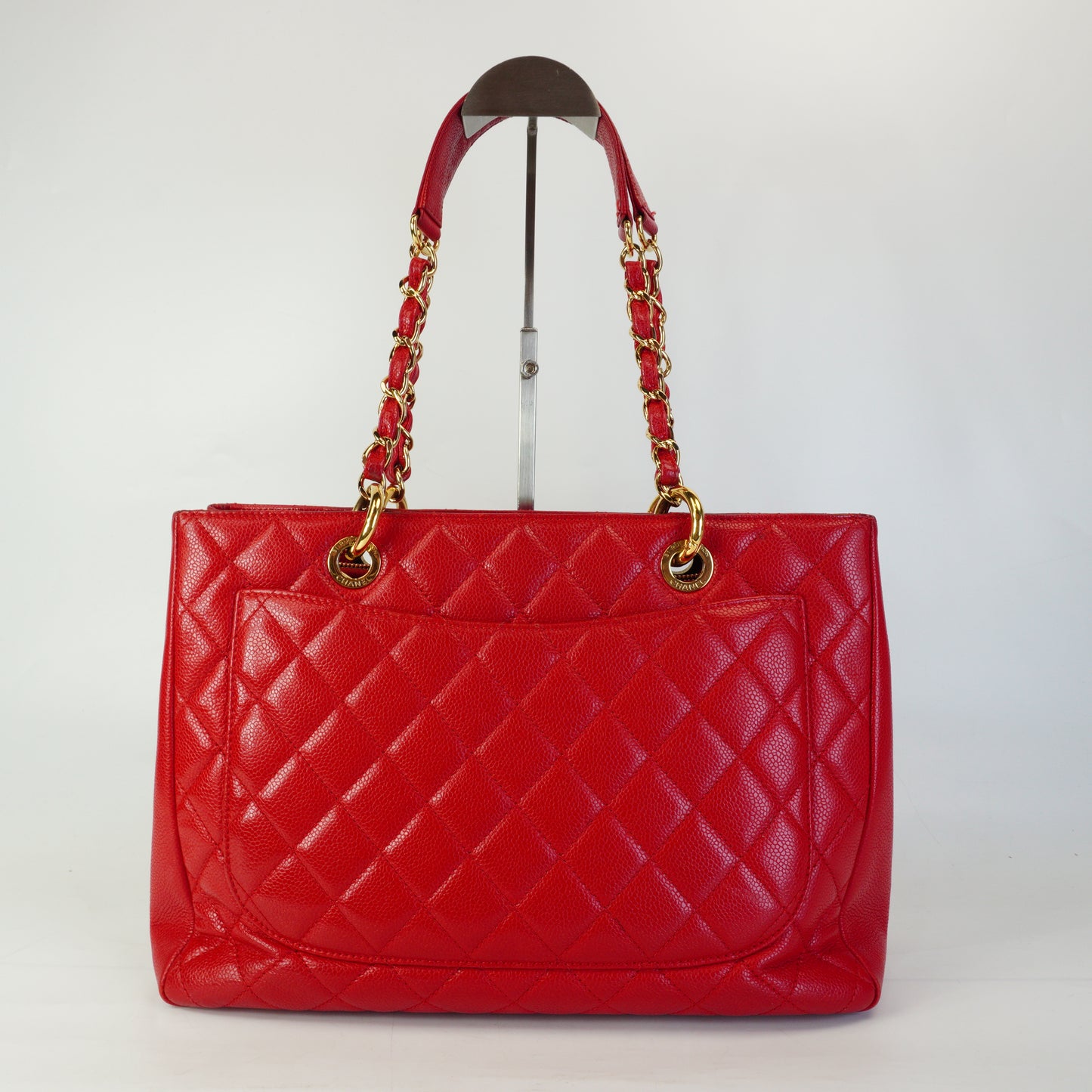 Chanel GST Red GHW