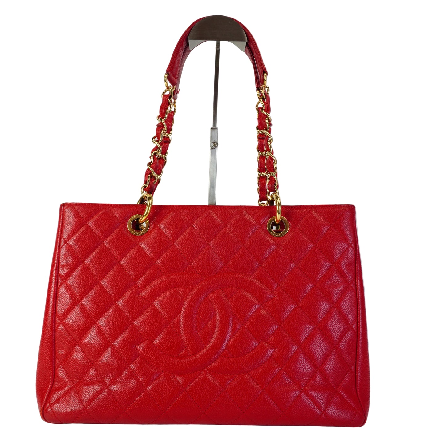 Chanel GST Red GHW