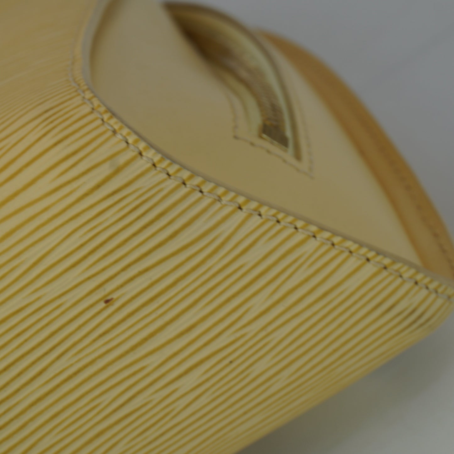 Louis Vuitton	Epi Leather Mabillon Backpack Yellow