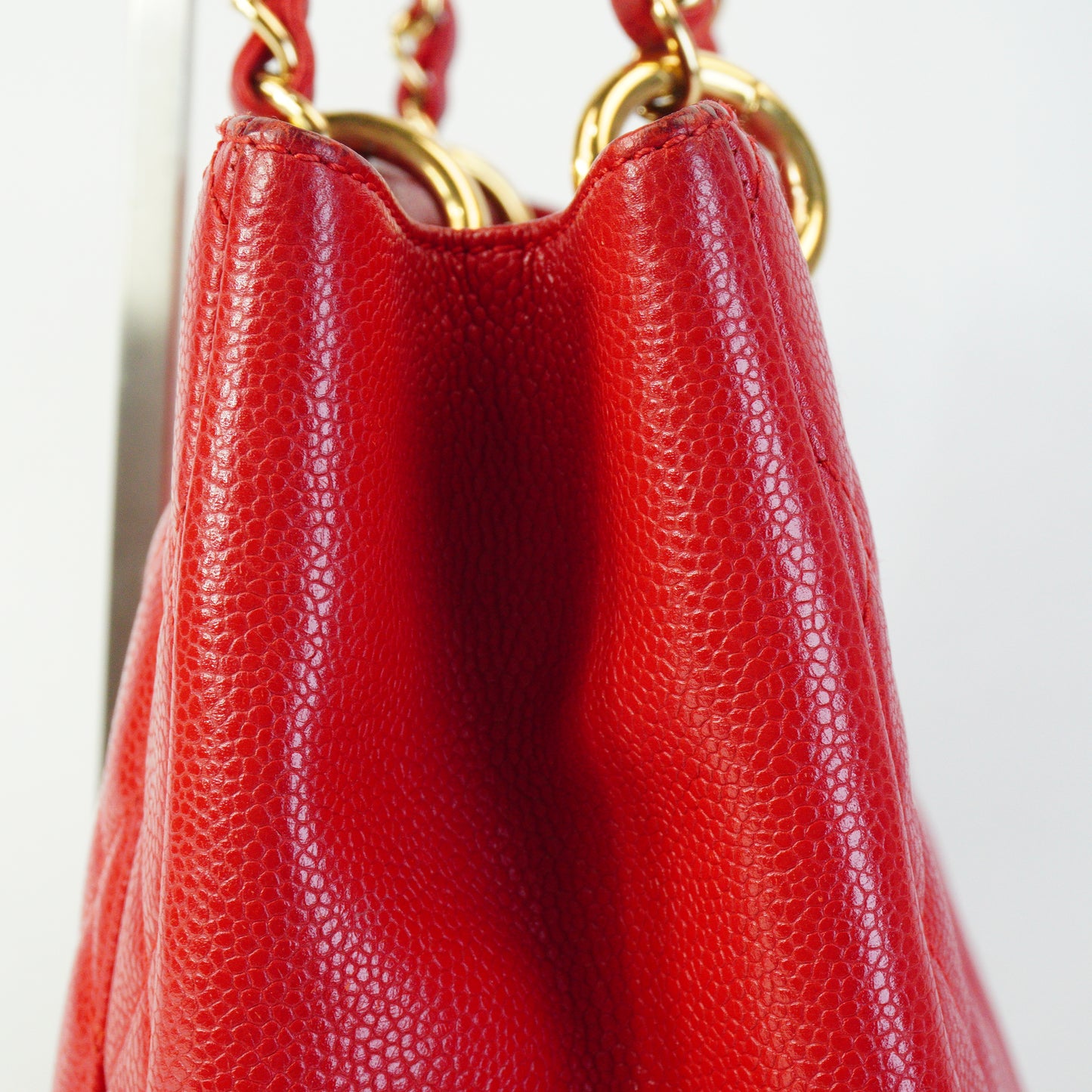 Chanel GST Red GHW
