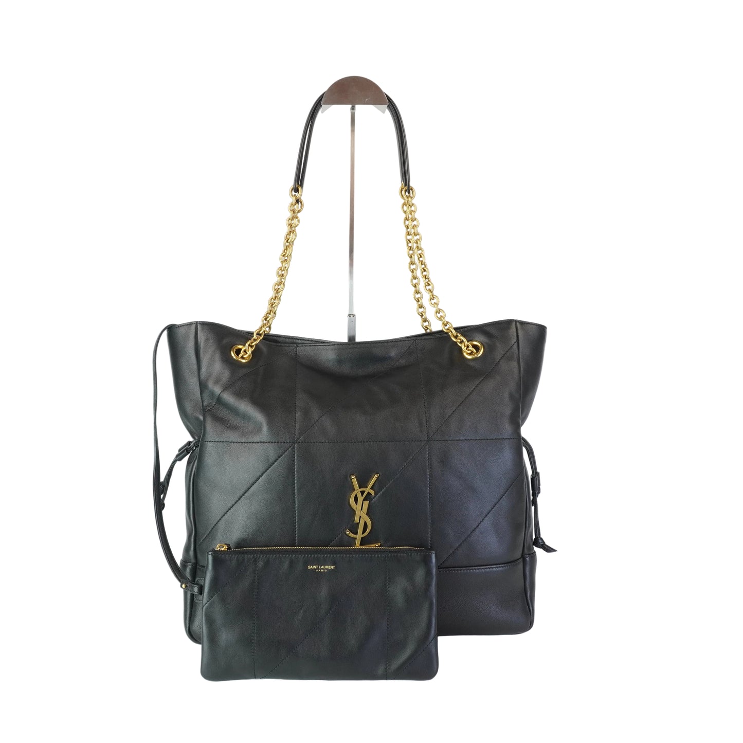 YSL	Tote Gold Chain