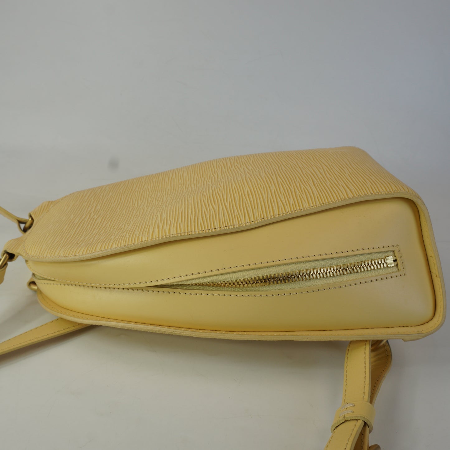 Louis Vuitton	Epi Leather Mabillon Backpack Yellow