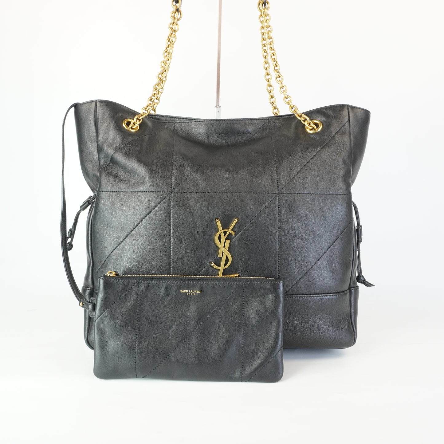 YSL	Tote Gold Chain