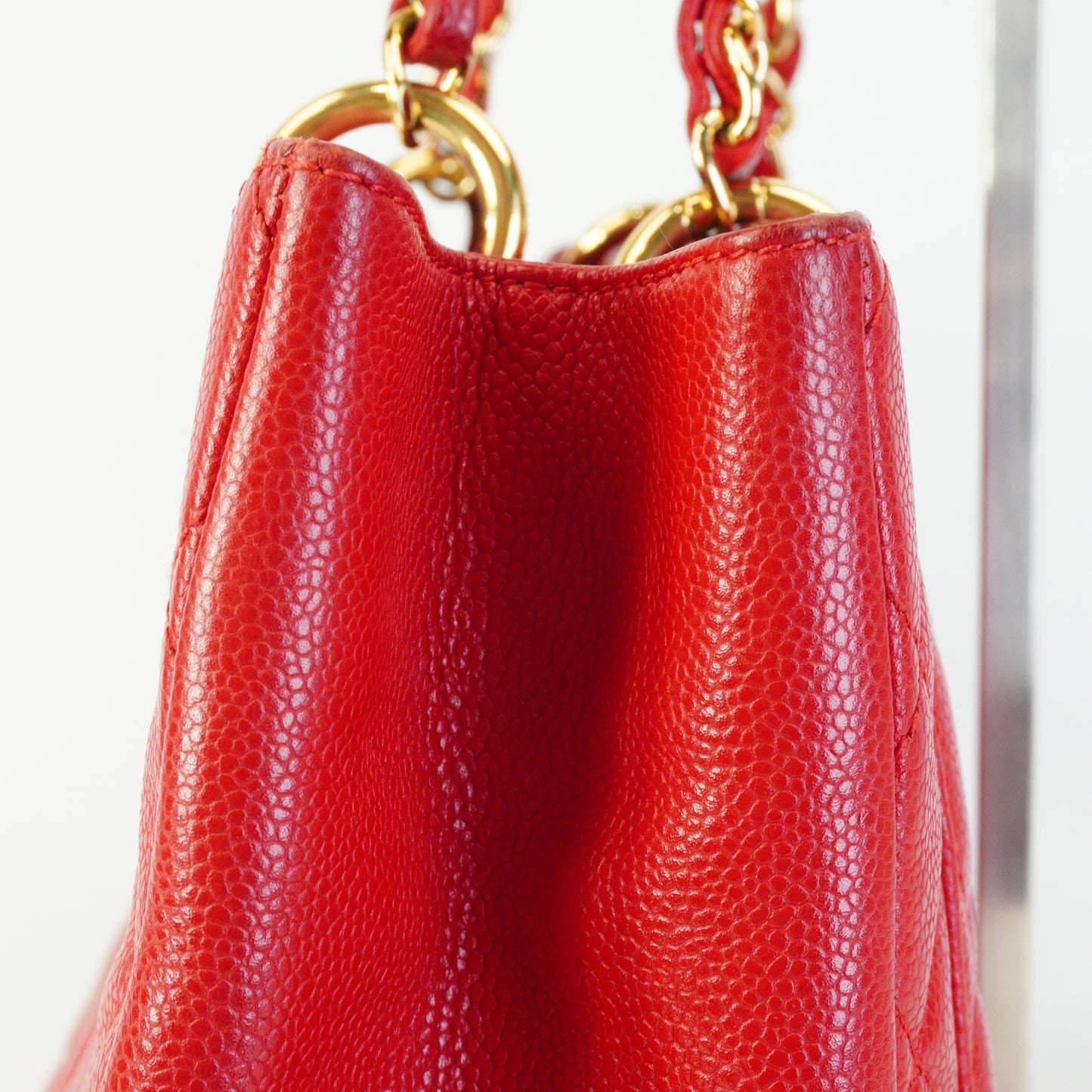 Chanel GST Red GHW