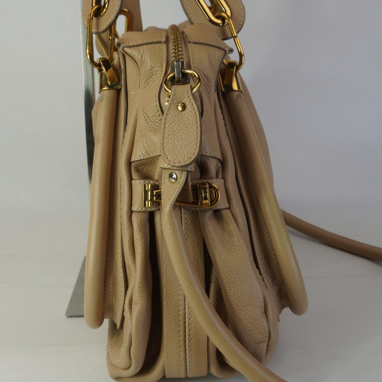 Chloe Beige GHW Medium