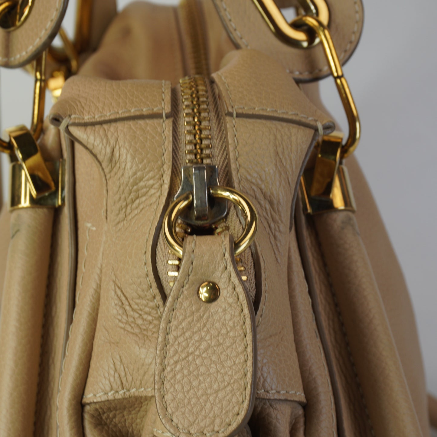 Chloe Beige GHW Medium