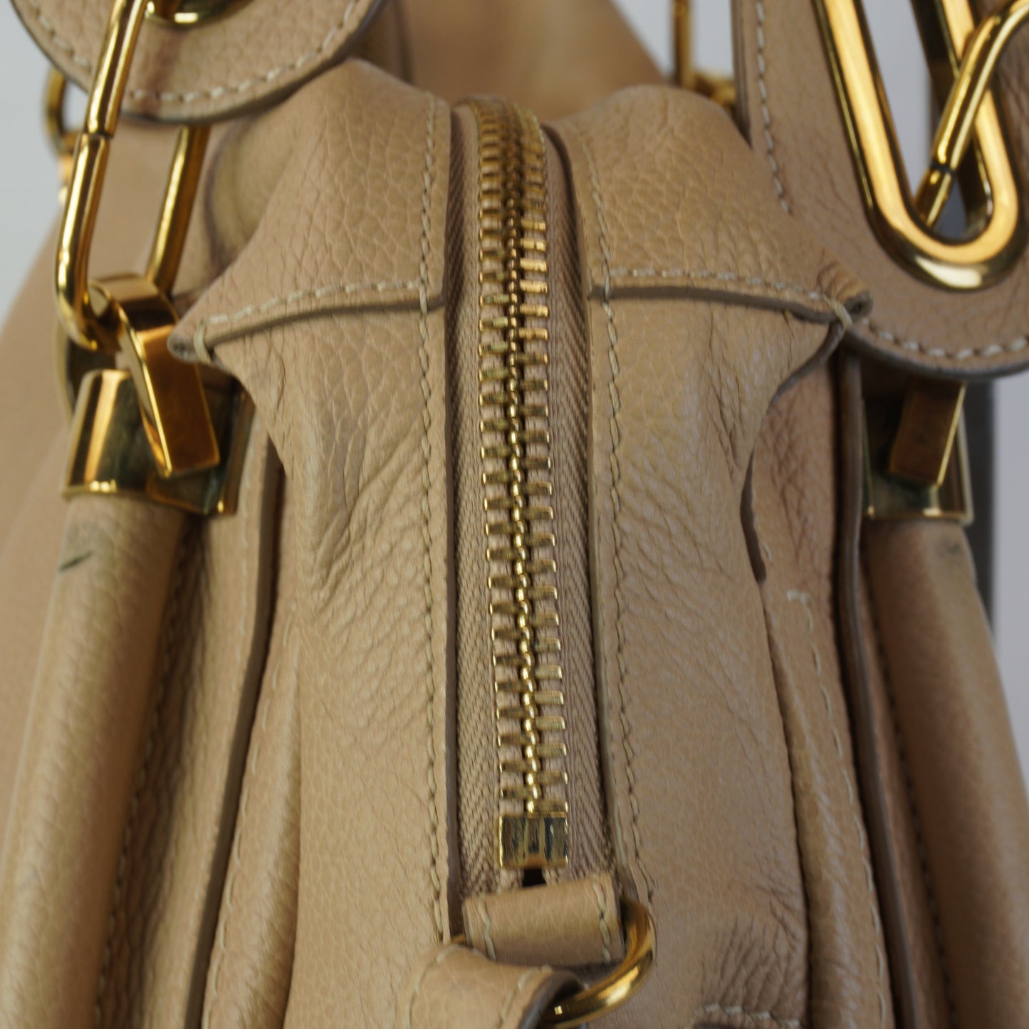 Chloe Beige GHW Medium