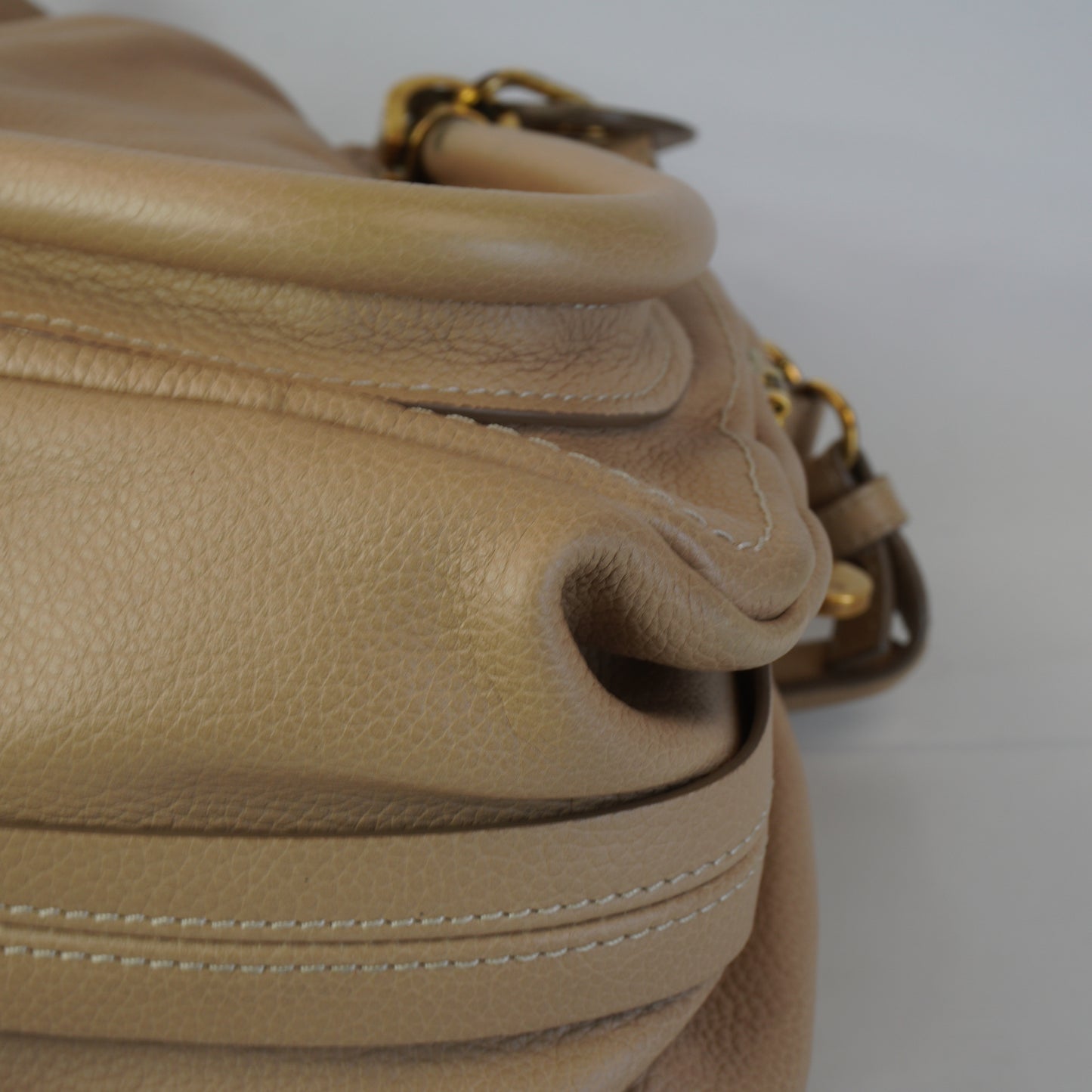 Chloe Beige GHW Medium