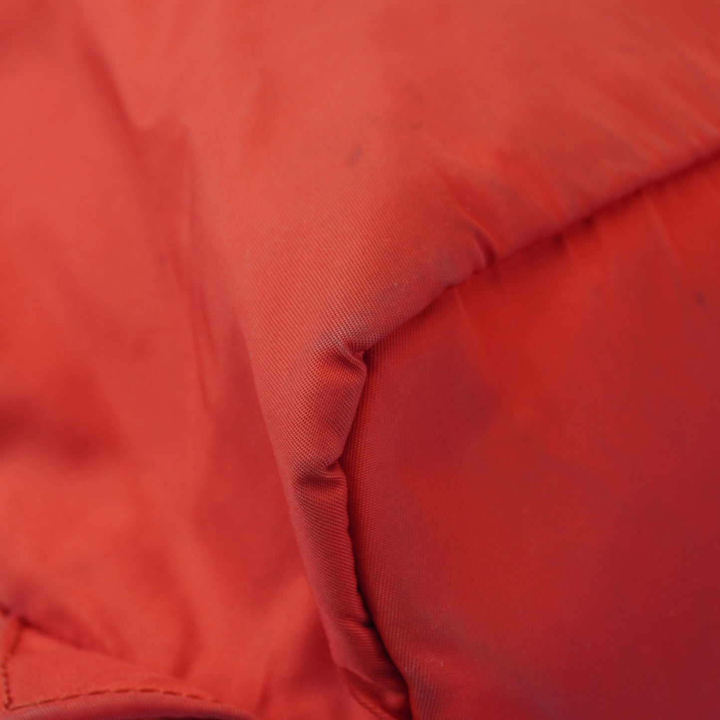 Prada  Tessuto Nylon Backpack Red