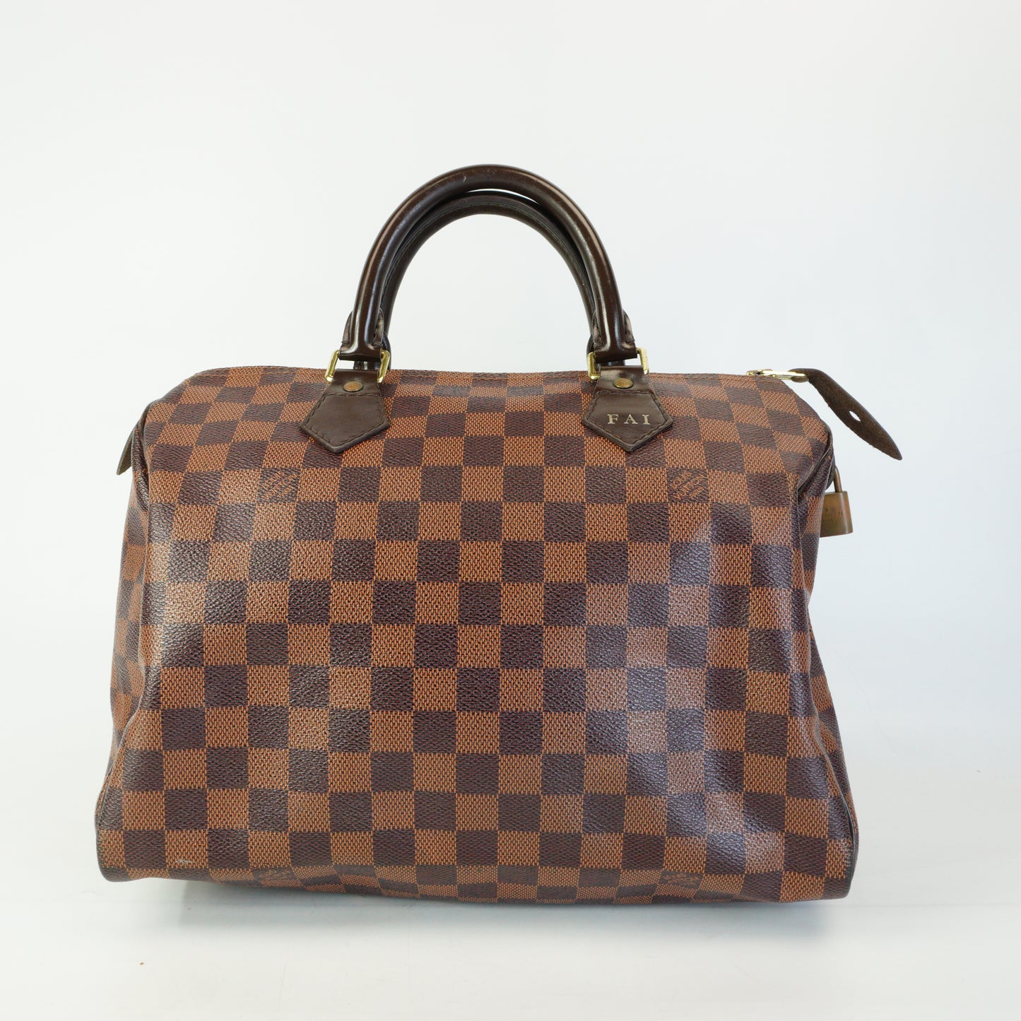 Louis Vuitton	Speedy30 Damier Ebene GHW