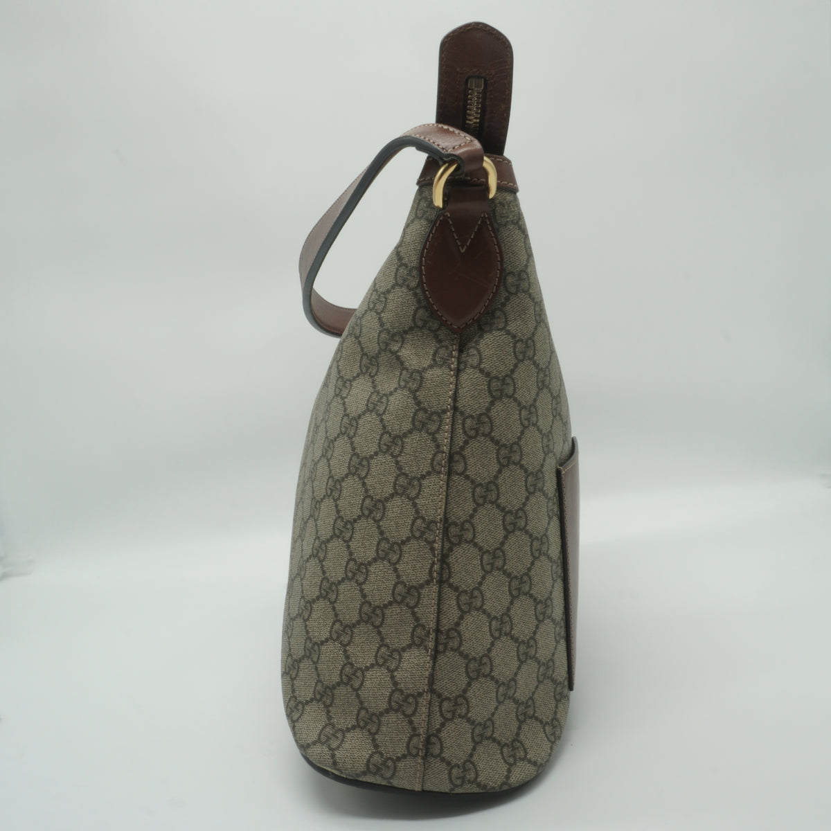 Gucci	GG Supreme Linea A  Hobo Bag Medium GHW