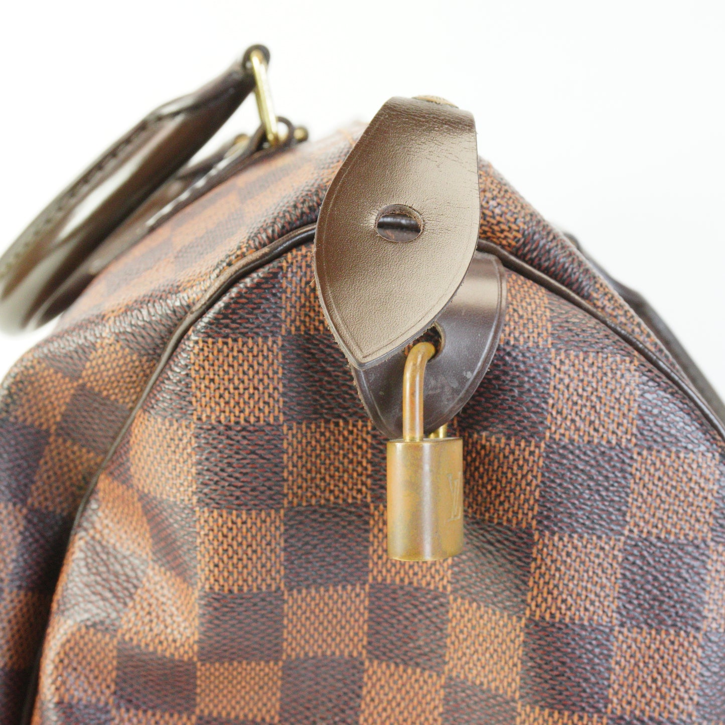 Louis Vuitton	Speedy30 Damier Ebene GHW