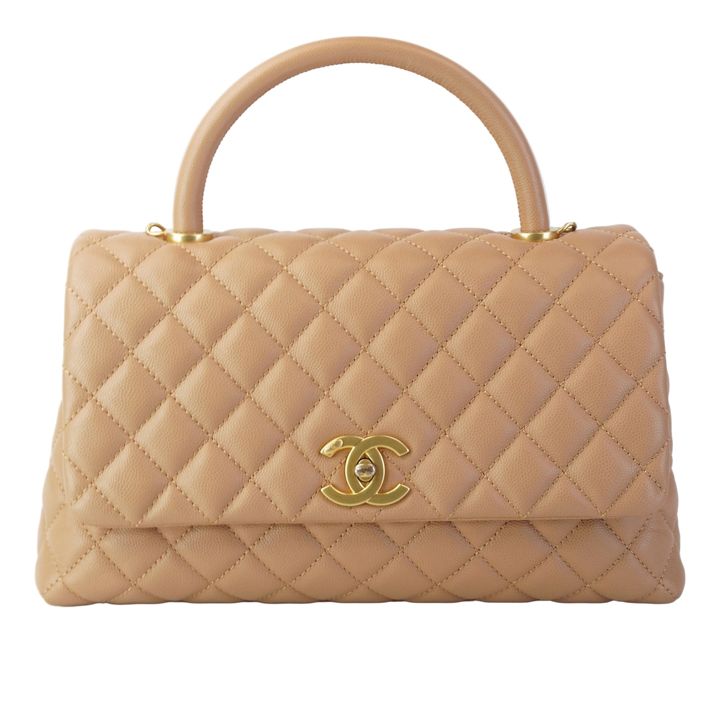 Chanel Coco Handle Beige