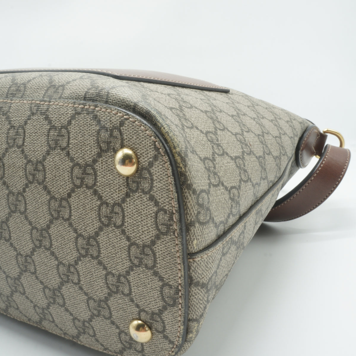 Gucci	GG Supreme Linea A  Hobo Bag Medium GHW