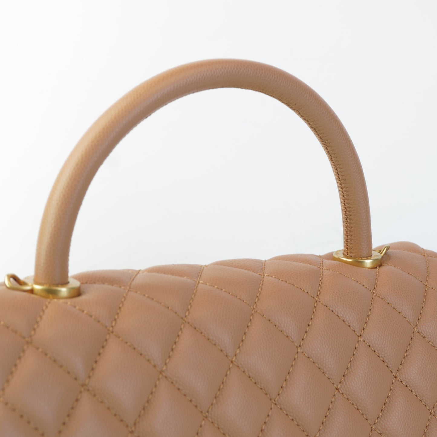 Chanel Coco Handle Beige