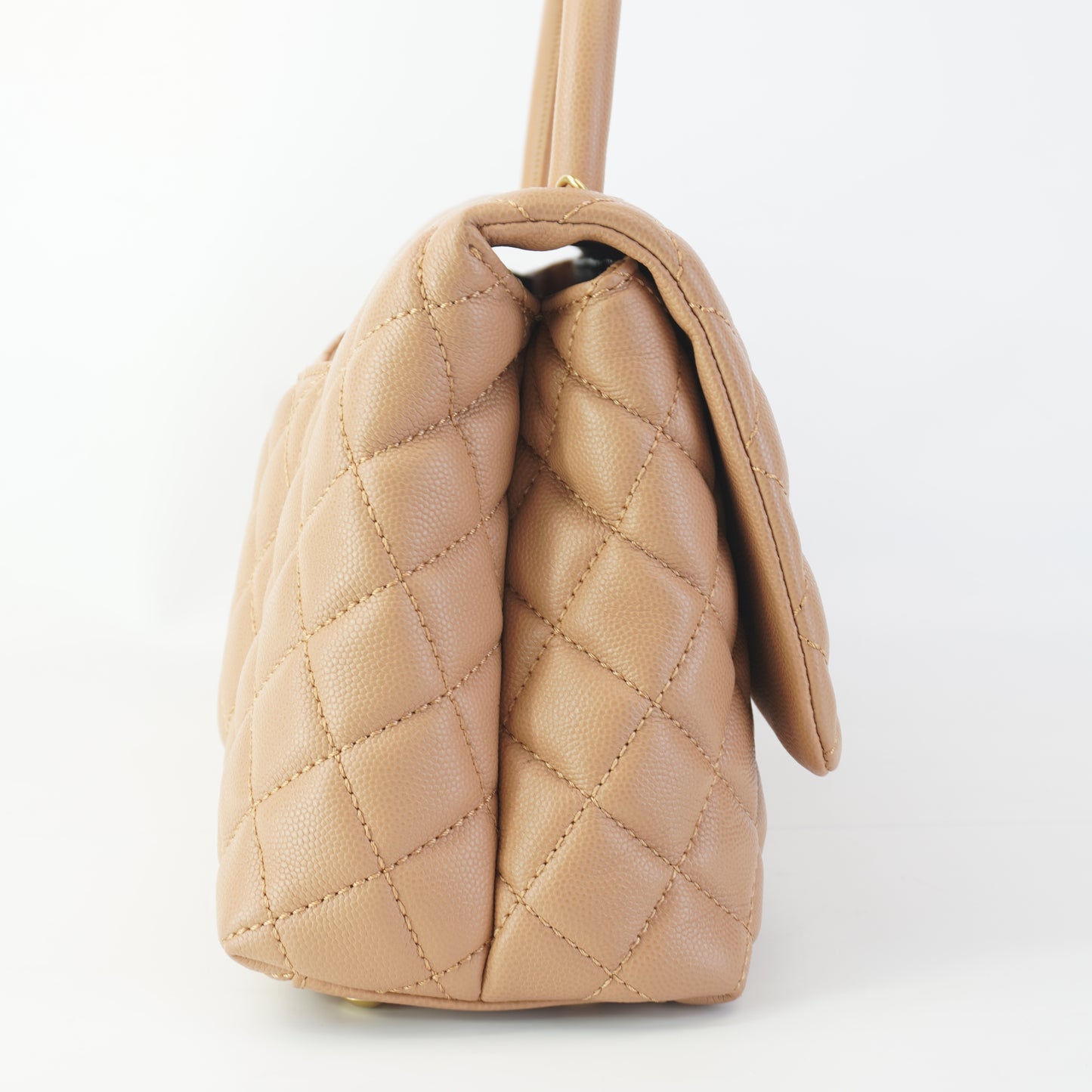 Chanel Coco Handle Beige