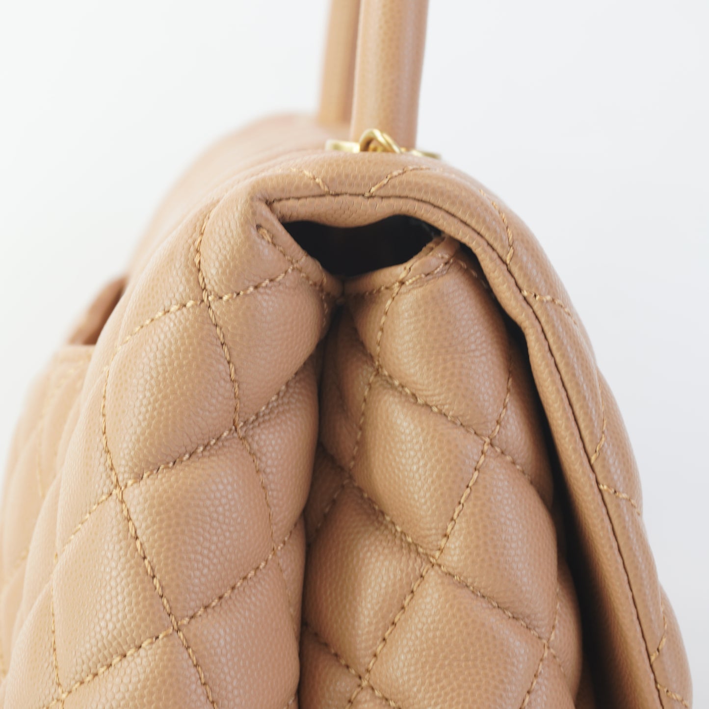 Chanel Coco Handle Beige